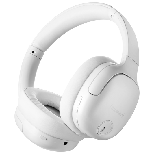 Intenso Over-Ear O400HA white Over Ear Kopfhörer Weiß Faltbar